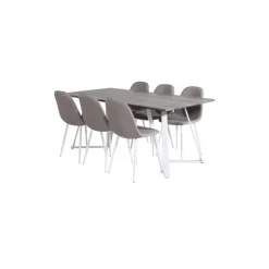 Spisebordssæt Marina med Spisebordsstole Polar