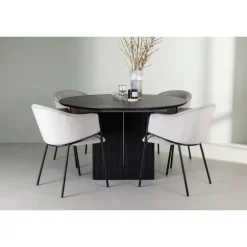 Spisebordssæt Matilda med stolene Evelina