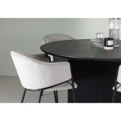 Spisebordssæt Matilda med stolene Evelina