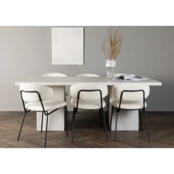 Spisebordssæt Olga med Spisebordsstole Chico