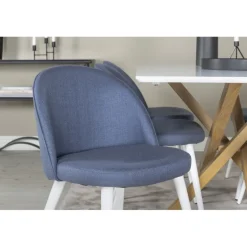 Spisebordssæt Piazza med Spisebordsstole i Velour