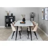 Spisebordssæt Polar med Spisebordsstole i Velour