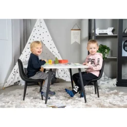 Spisebordssæt Polar med Spisebordsstole Polar