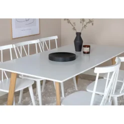 Spisebordssæt Polar med Spisebordsstole Mariette