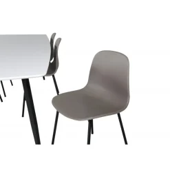 Spisebordssæt Polar med Spisebordsstole Arctic