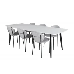 Spisebordssæt Polar med Spisebordsstole Vault