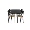 Spisebordssæt Silar med Spisebordsstole Polly