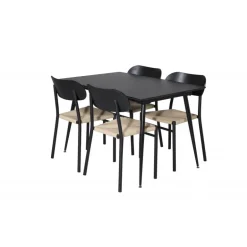 Spisebordssæt Silar med Spisebordsstole Polly