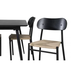 Spisebordssæt Silar med Spisebordsstole Polly