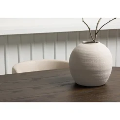 Spisebordssæt Sten med Simrishamn stole - Beige og Mocca