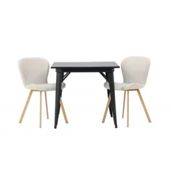 Spisebordssæt Tempe med Spisebordsstole Lilja