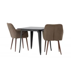 Spisebordssæt Tempe med Spisebordsstole Tomorrow