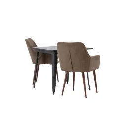 Spisebordssæt Tempe med Spisebordsstole Tomorrow