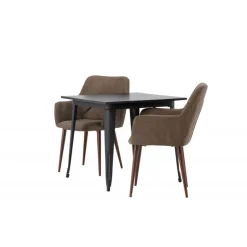 Spisebordssæt Tempe med Spisebordsstole Tomorrow