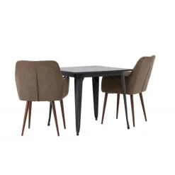 Spisebordssæt Tempe med Spisebordsstole Tomorrow