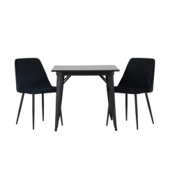 Spisebordssæt Tempe med Spisebordsstole Night