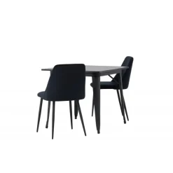 Spisebordssæt Tempe med Spisebordsstole Night