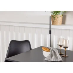 Spisebordssæt Tempe med Spisebordsstole Zeno - Sort