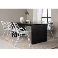 Spisebordssæt Vail med Dyron Spisebordsstole