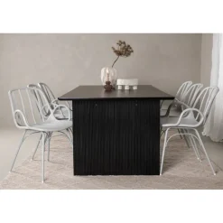 Spisebordssæt Vail med Dyron Spisebordsstole