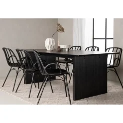 Spisebordssæt Vail med Dyron Spisebordsstole