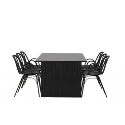 Spisebordssæt Vail med Dyron Spisebordsstole