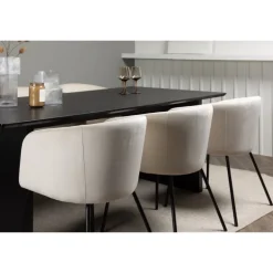 Spisebordssæt Vail med Spisebordsstole Berit