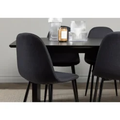 Spisebordssæt Vail med Spisebordsstole Polar