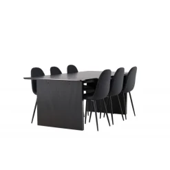 Spisebordssæt Vail med Spisebordsstole Polar