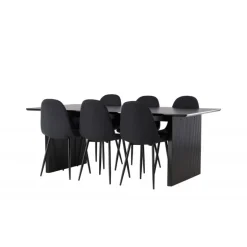 Spisebordssæt Vail med Spisebordsstole Polar