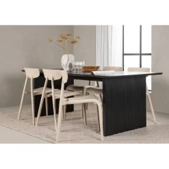 Spisebordssæt Vail med Ursholmen Spisebordsstole
