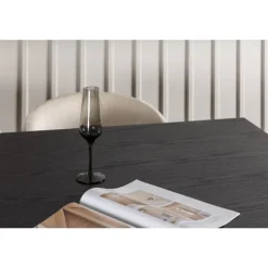 Spisebordssæt Ystad med Berit Spisebordsstole - Beige og Sort