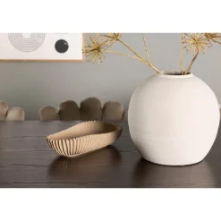 Spisebordssæt Ystad med Spisebordsstole Limhamn - Beige og Mocca