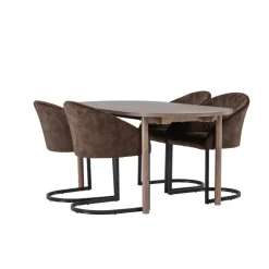 Spisestuesæt Andy med stole Evening