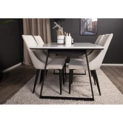 Spisestuesæt Estelle med Spisebordsstole Leone