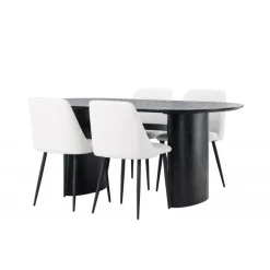 Spisestuesæt Isolde med stolene Night