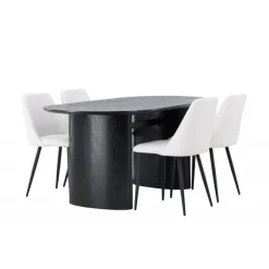 Spisestuesæt Isolde med stolene Night