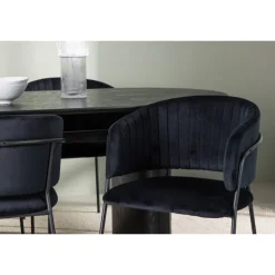 Spisestuesæt Isolde med stole Selma