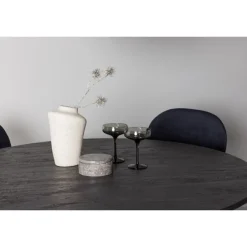 Spisestuesæt Lanzo med stole Stella - Sort