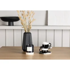 Spisestuesæt Leo med Spisebordsstole Today - Sort og Natur