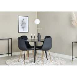 Spisestuesæt Plaza med stole Polar