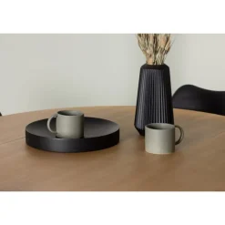 Spisestuesæt Yadikon med stole Zeno - Sort og Brun