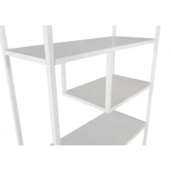 Staal Reol 85x188cm - Hvid