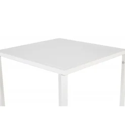 Staal Sidebord - Hvid