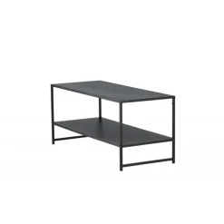 Staal Sofabord - Sort
