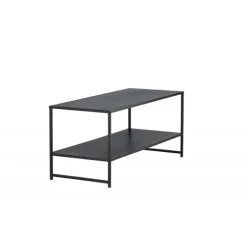 Staal Sofabord - Sort