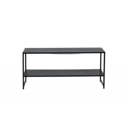 Staal Sofabord - Sort