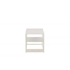 Staal Sofabord 120cm - Beige