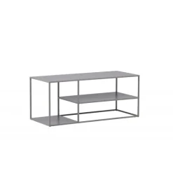Staal Sofabord 120cm - Lysegrå