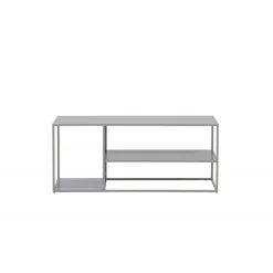 Staal Sofabord 120cm - Lysegrå